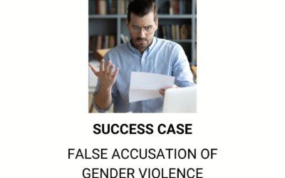 Falsely accused of gender violence
