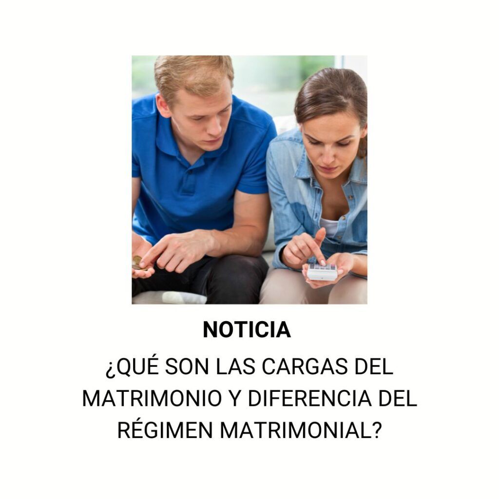 Cargas del Matrimonio